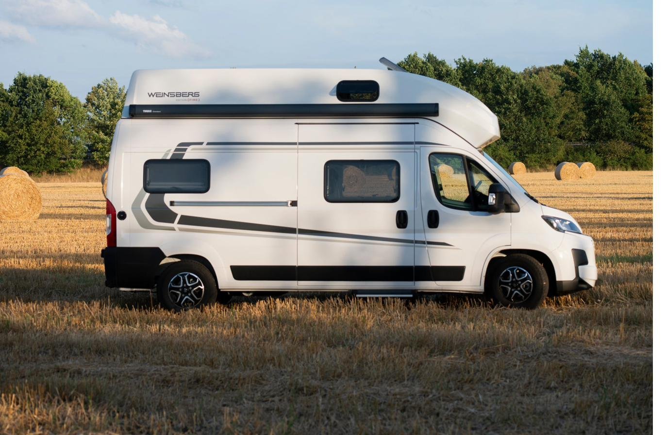 Wohnmobil Campingtisch für zwei Personen im Freien